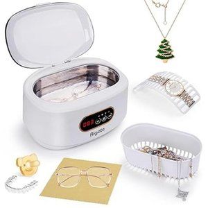 NWT Ultrasonic Jewelry Cleaner Machine  Glasses Ring Silver